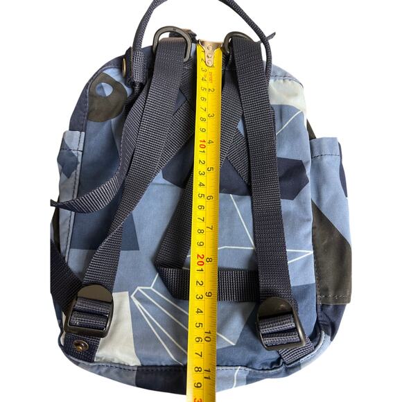 Fjall Raven Kanken Art Mini Bag Backpack Blue Object Print - Picture 5 of 6